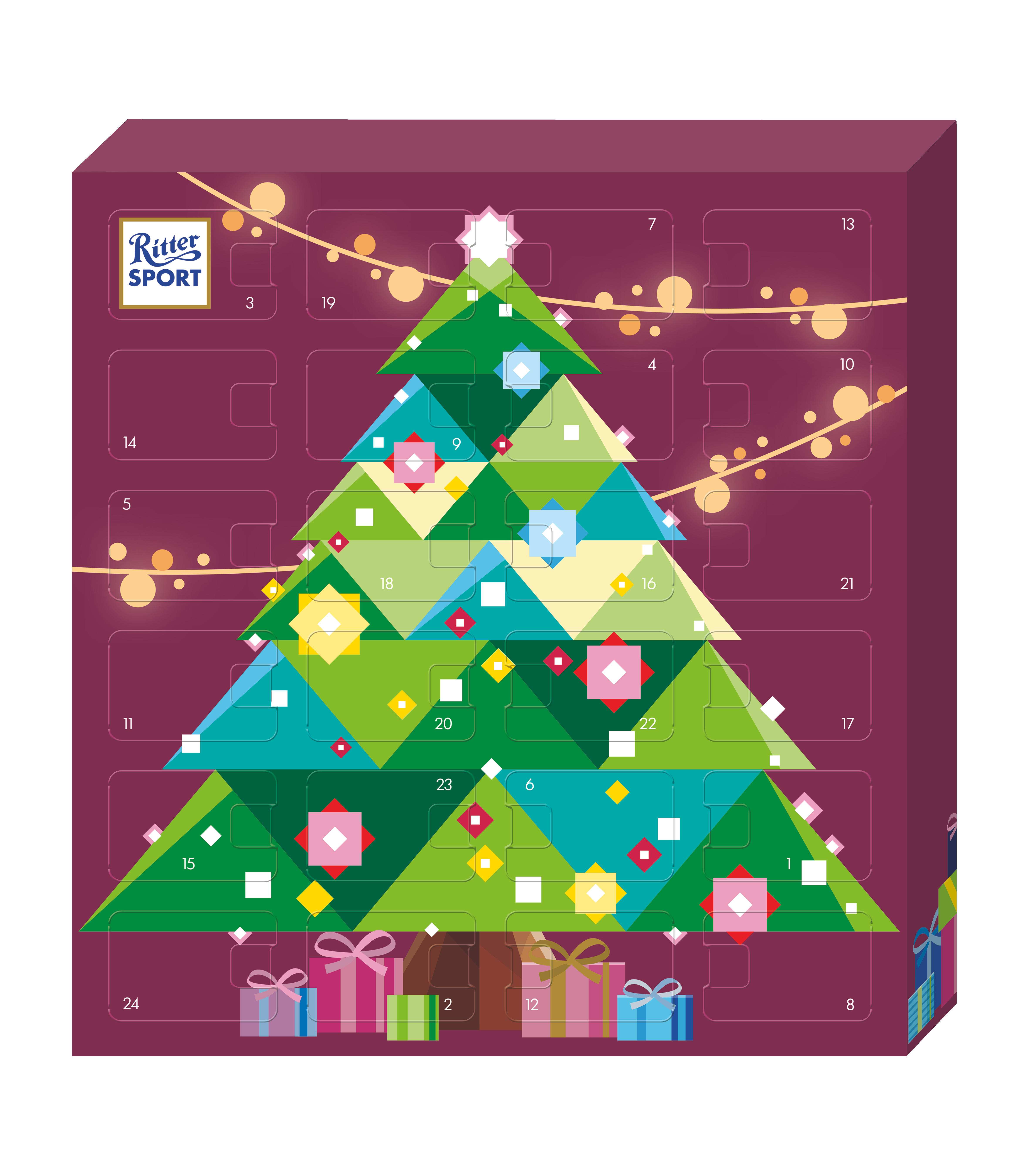 Ritter Sport Adventskalender (Lieferung erst nach dem 01.12.)